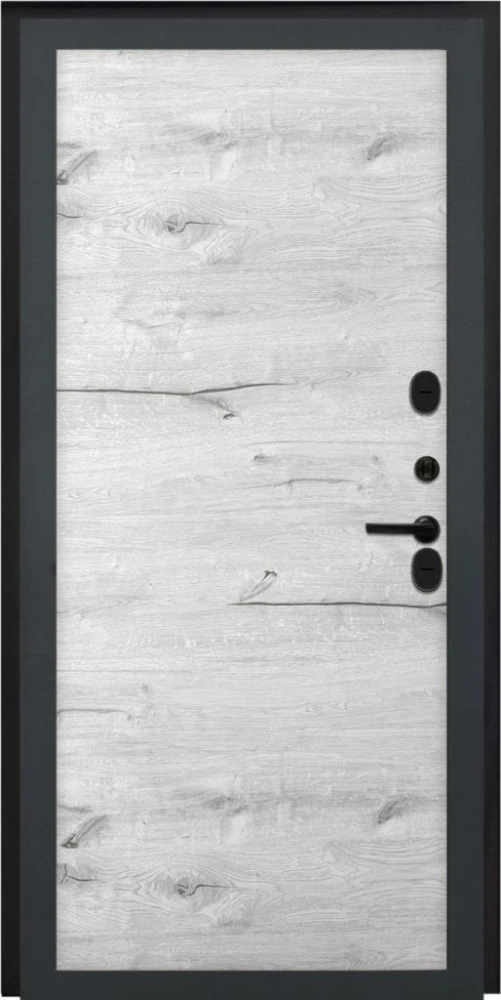 Входная дверь ДвериПРО Rosna Без фрезеровки Дуб арктик горизонт DPRO198250 внутренняя сторона
