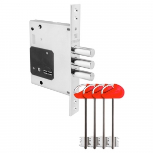 Замок врезной сувальдный MDV25/S-60.00.3R16 4key