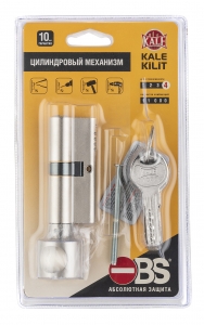 Цилиндровый механизм с вертушкой 164 OBS SCE/70 (30+10+30) mm никель 5 кл. new