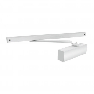 Доводчик дверной со скользящей тягой DCSLIDER85 (DCS-85) WH (белый)